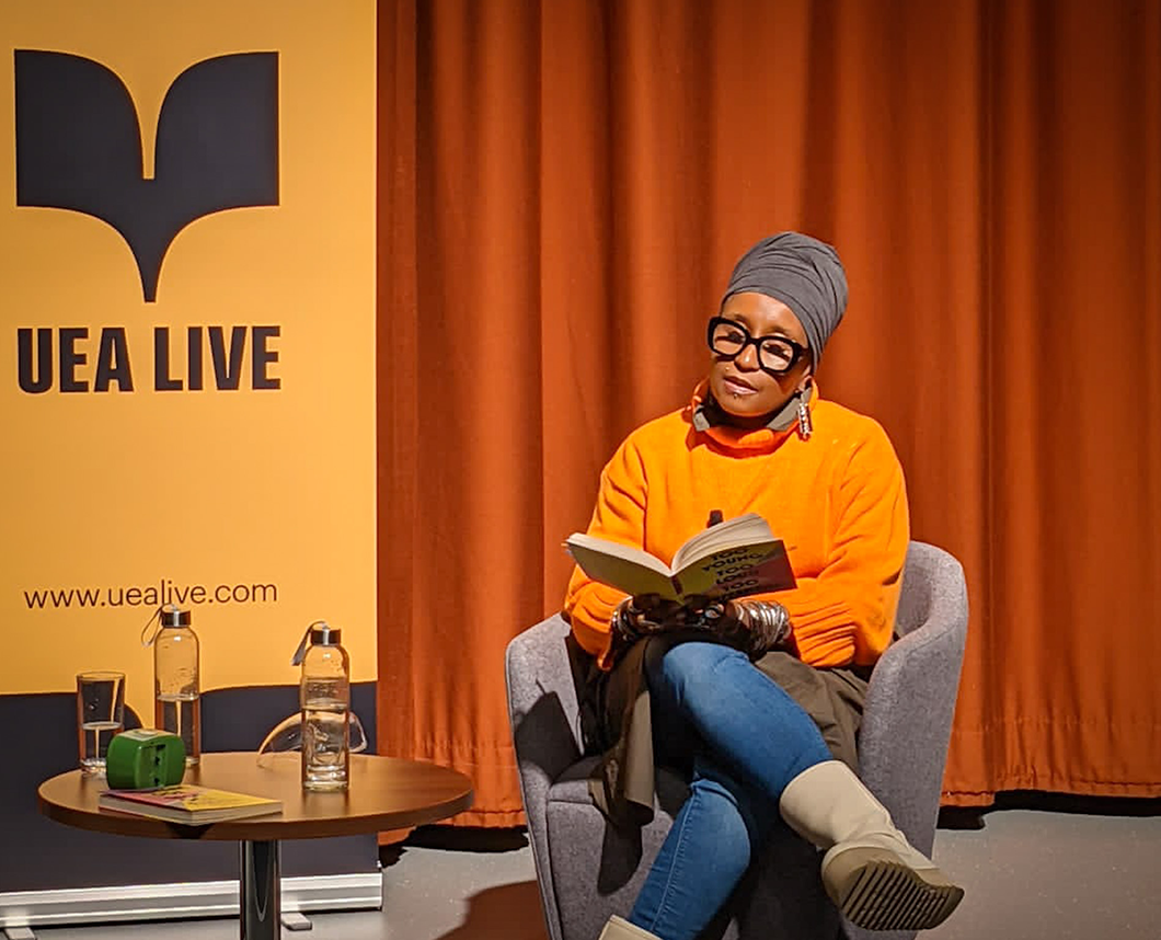 The Poet Mustn’t Be a Lone Wolf – Malika Booker on the Power of Poetry and Poetic Community at UEA Live